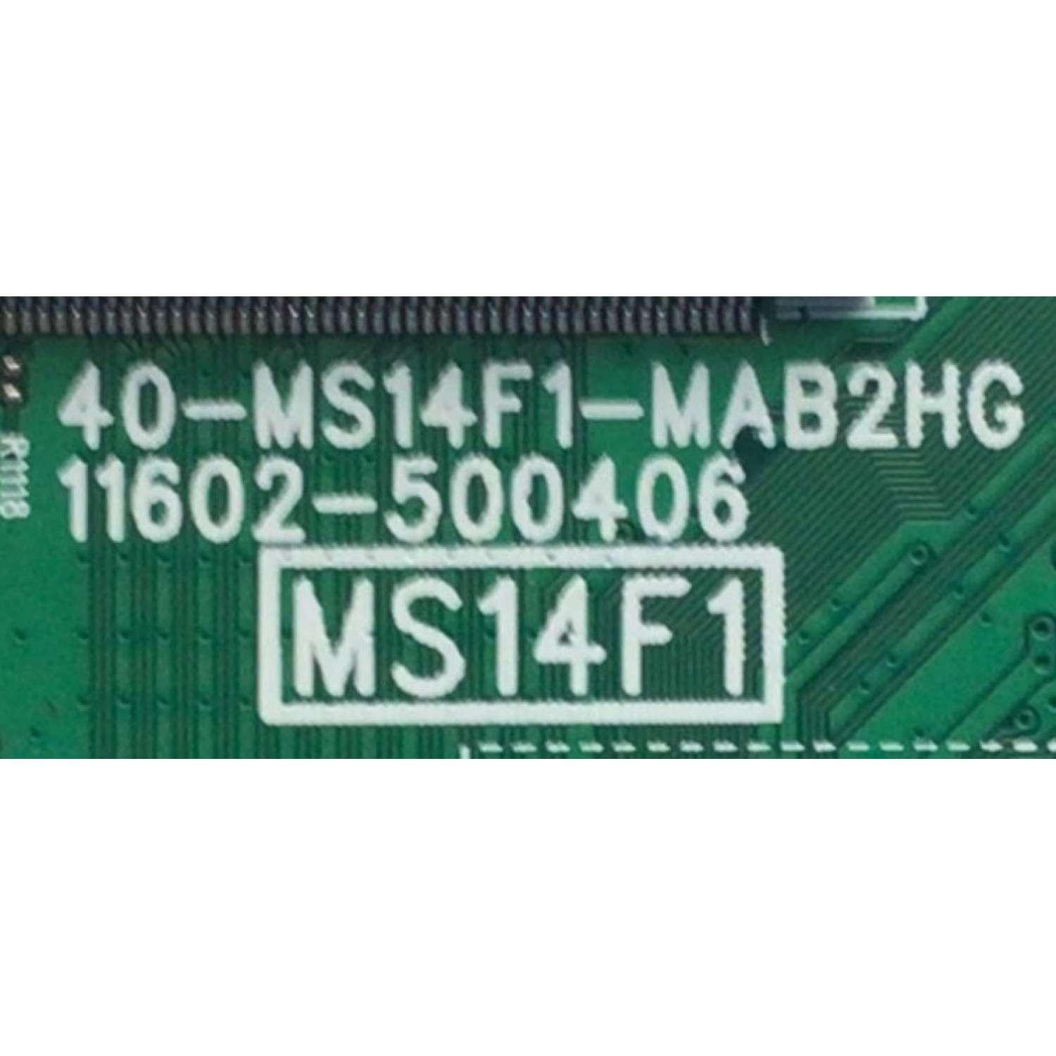 MAIN PARA SMART TV TCL / NUMERO DE PARTE 30801-000404 / 40-MS14F1-MAB2HG / 11602-500406 / MS14F1 / 30800-000440 / GNB001266A / V8-ST14K01-LF / DISPLAY V400HJ6-PE1 / MODELO 40S325 - Imagen 3